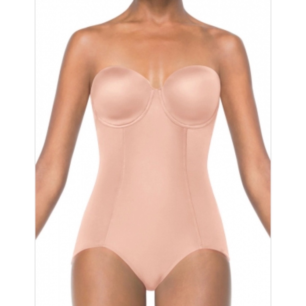 Spanx Boostie-Yay! Slimming Body with Bra Top Size Medium Shapewear